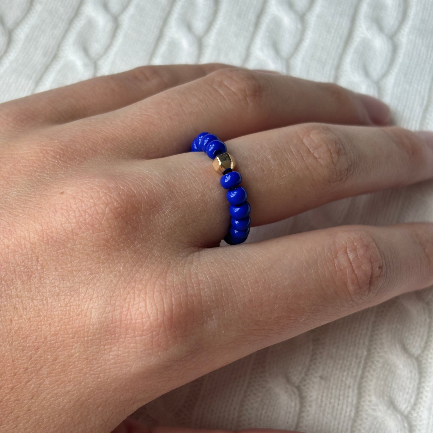 Azure Stretch Ring