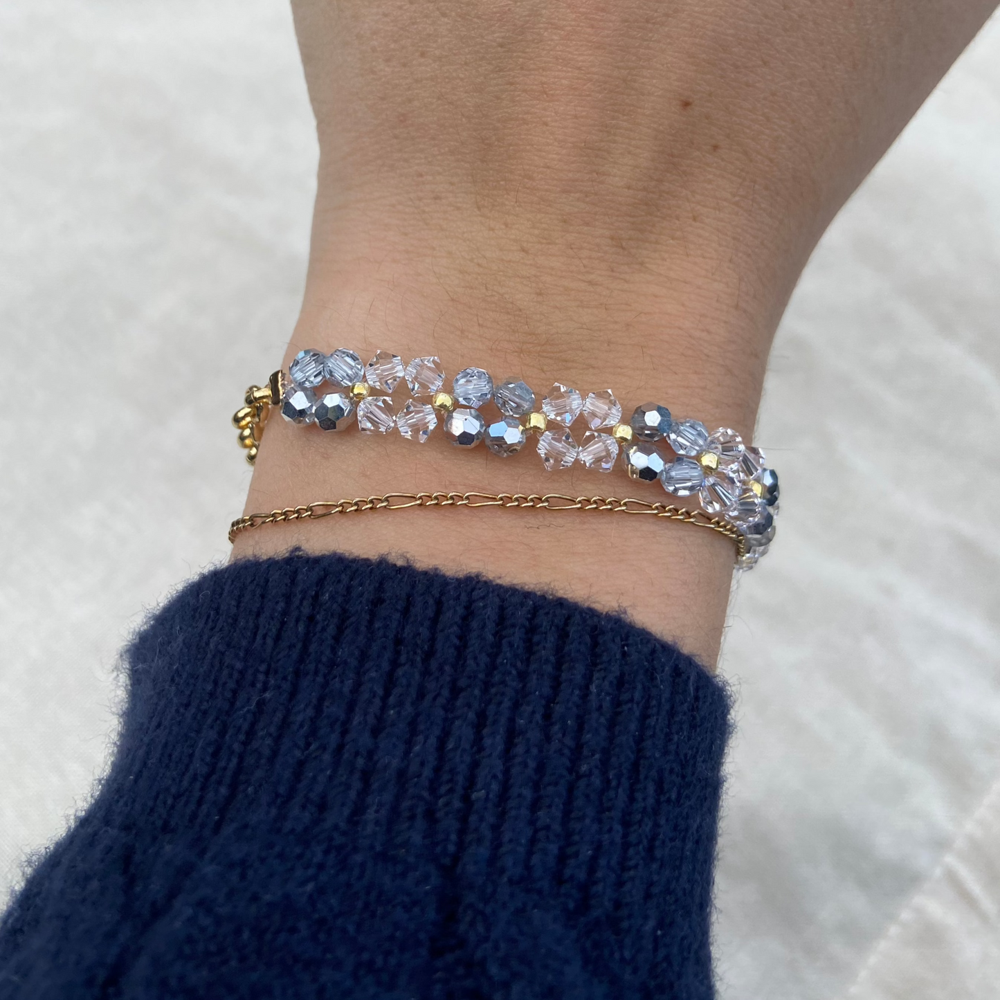 Crystal Woven Bracelet