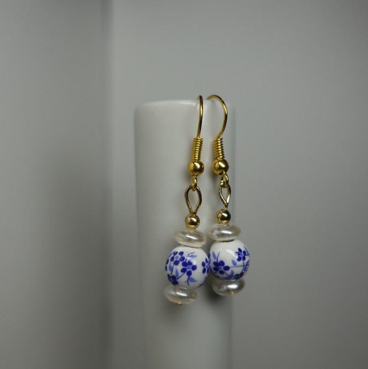 Amagansett Hydrangea Earrings