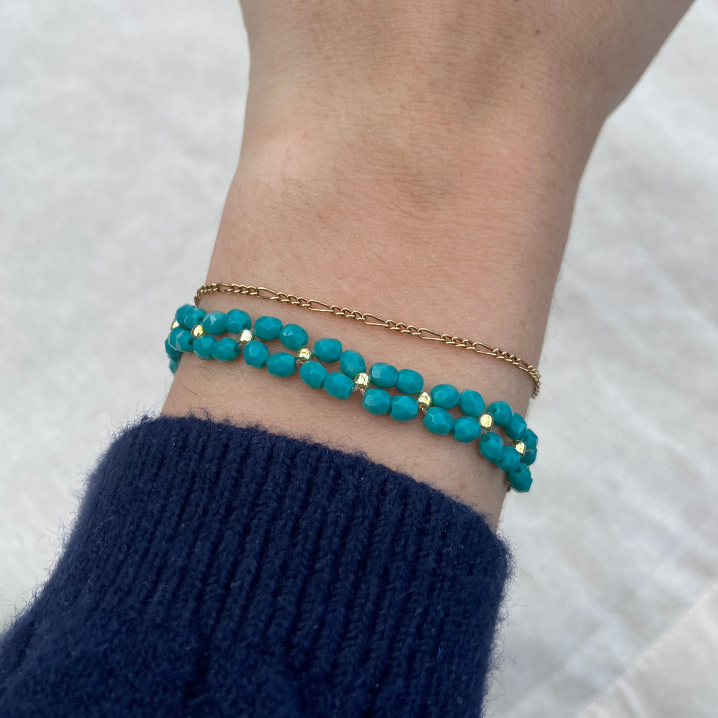 Crystal Woven Bracelet