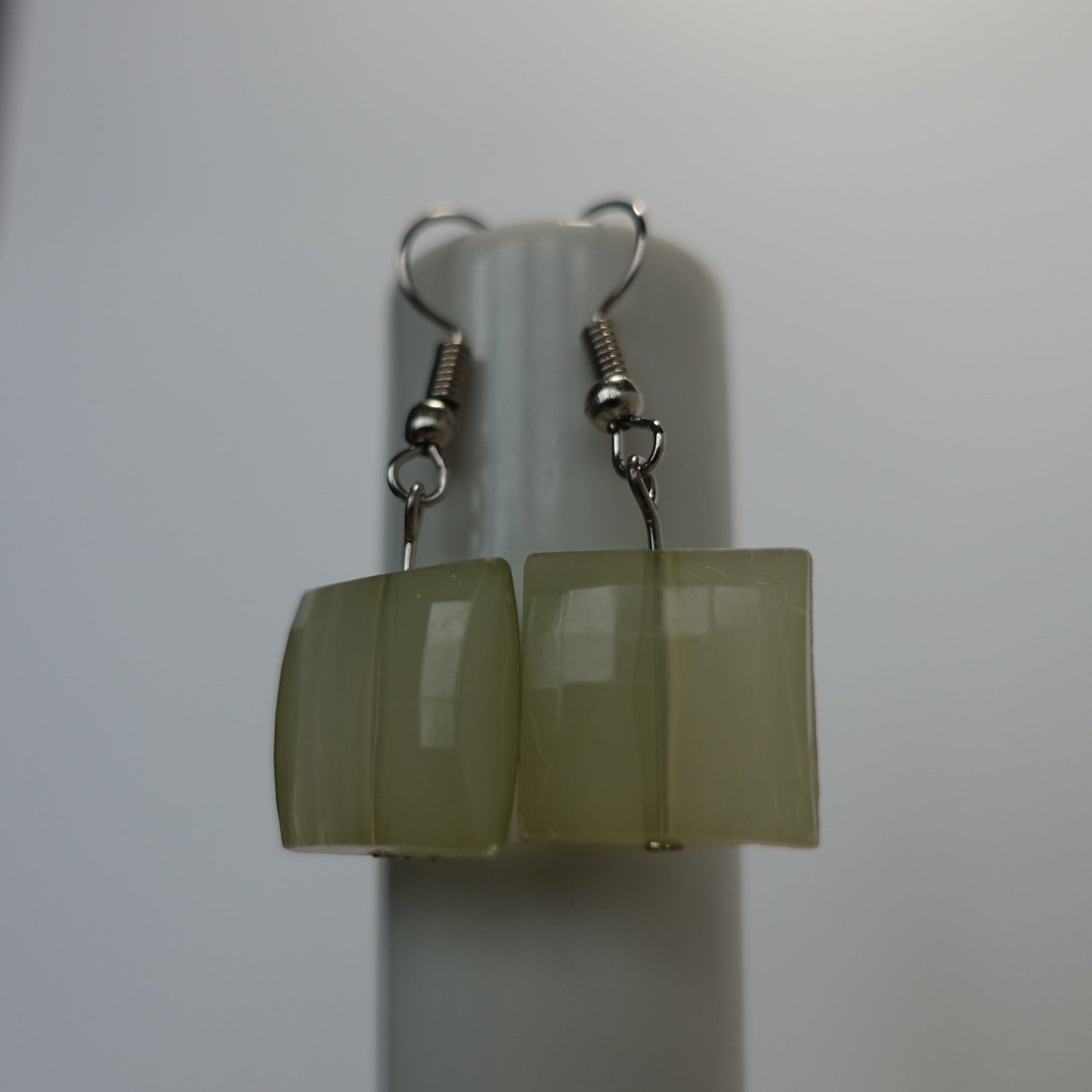 Green Ice Earrings