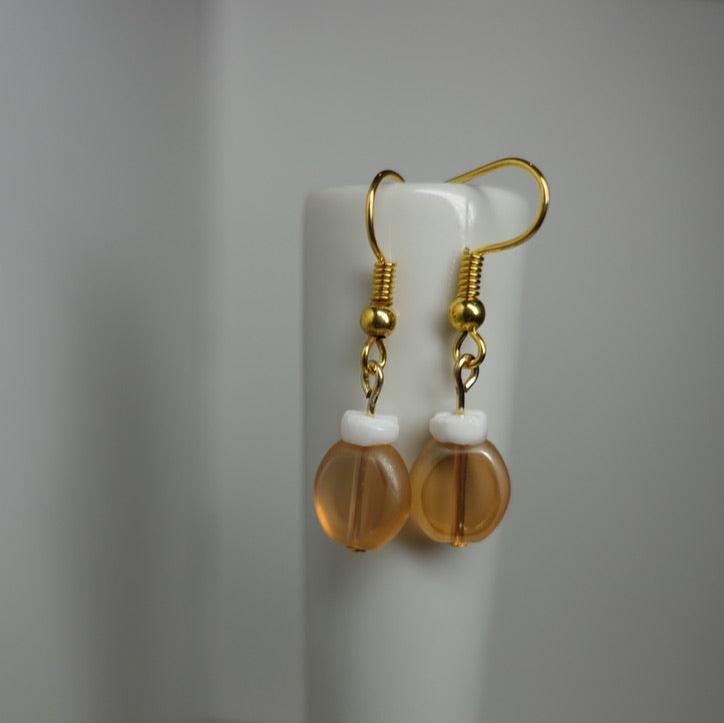 Creamsicle Earrings