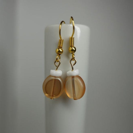 Creamsicle Earrings