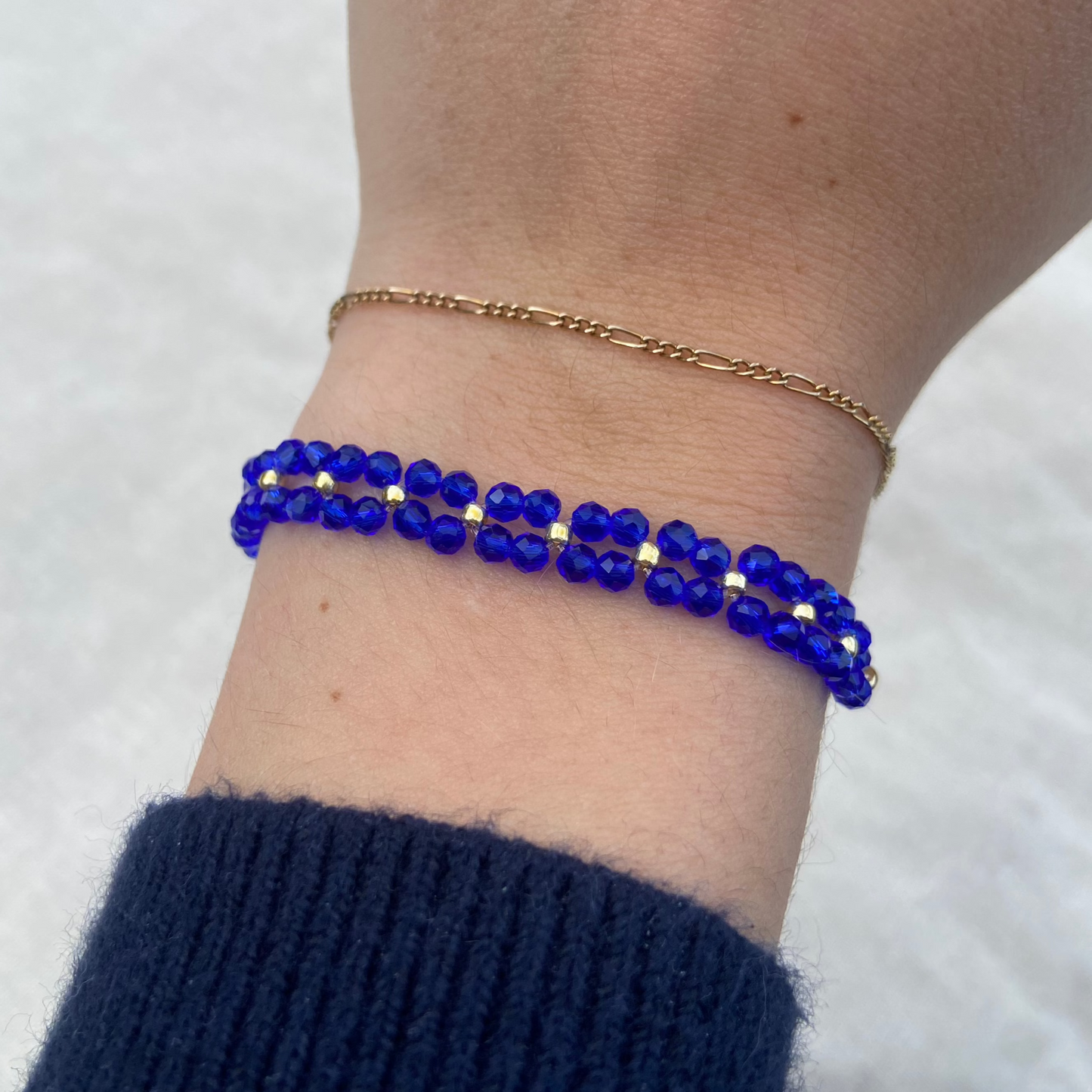 Crystal Woven Bracelet