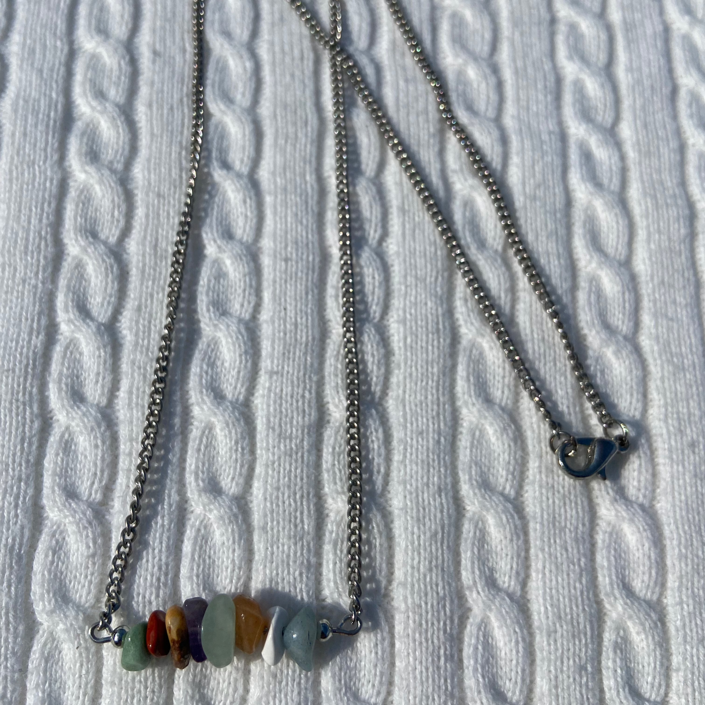 Gemstone Smash Necklace