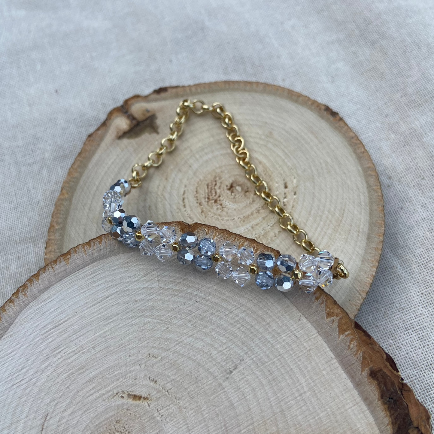 Crystal Woven Bracelet