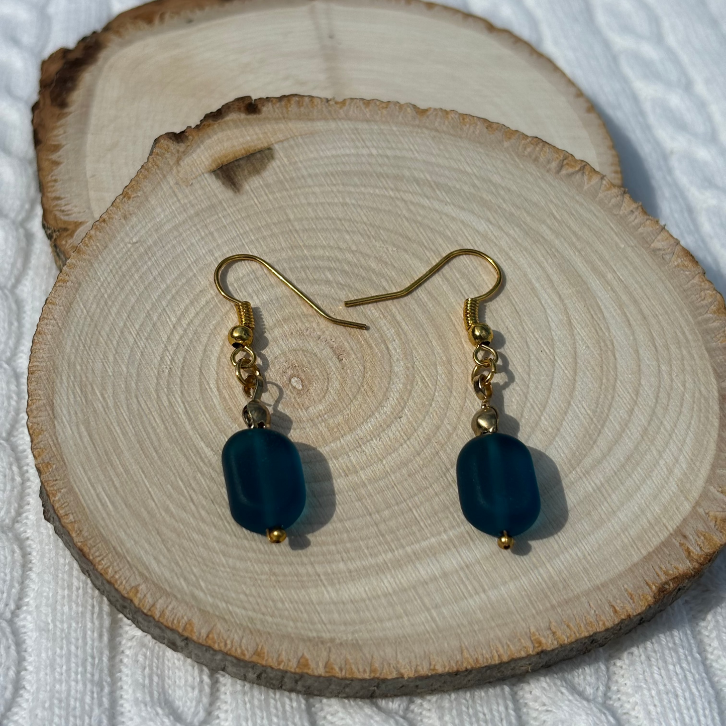 Amagansett Sea Glass Earrings