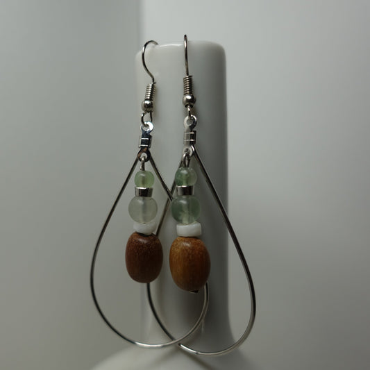 Nature Hoop Earrings