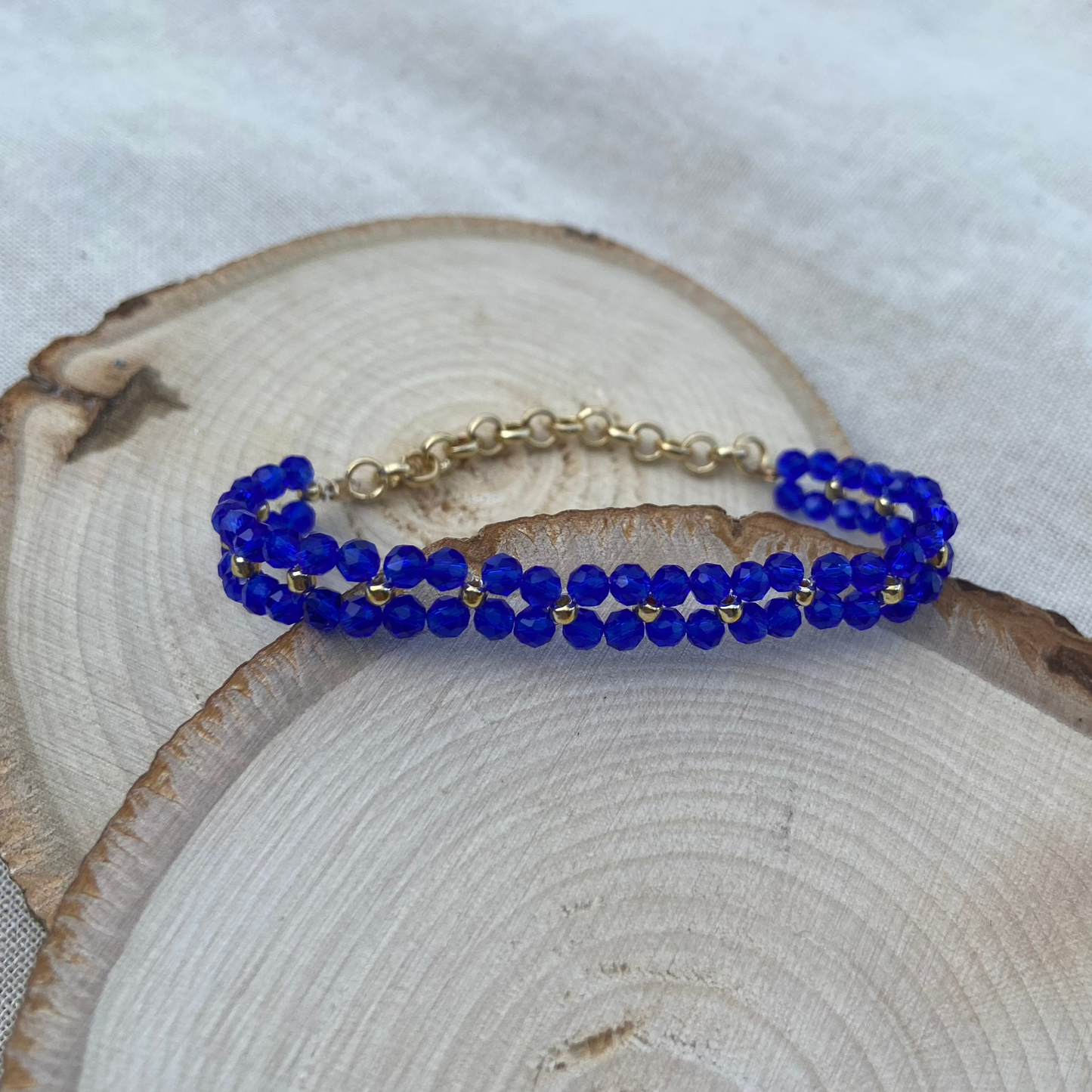 Crystal Woven Bracelet