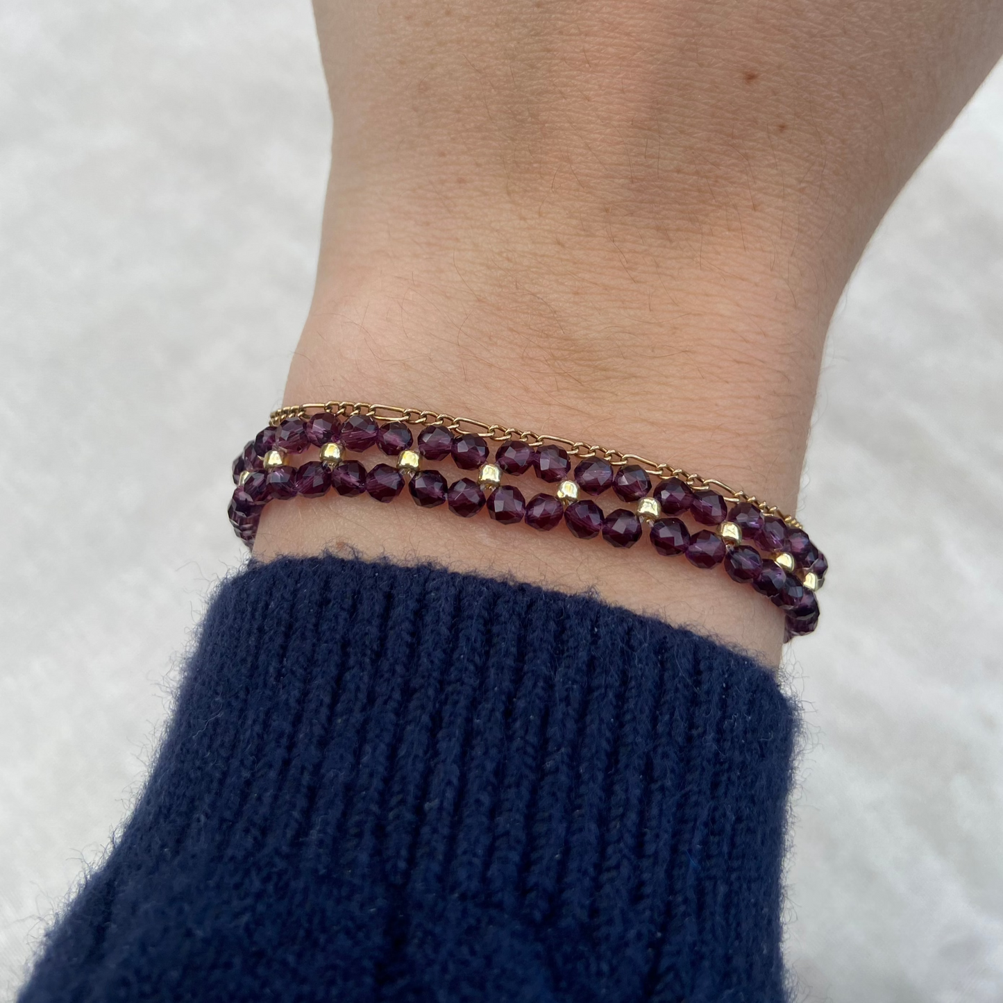 Crystal Woven Bracelet