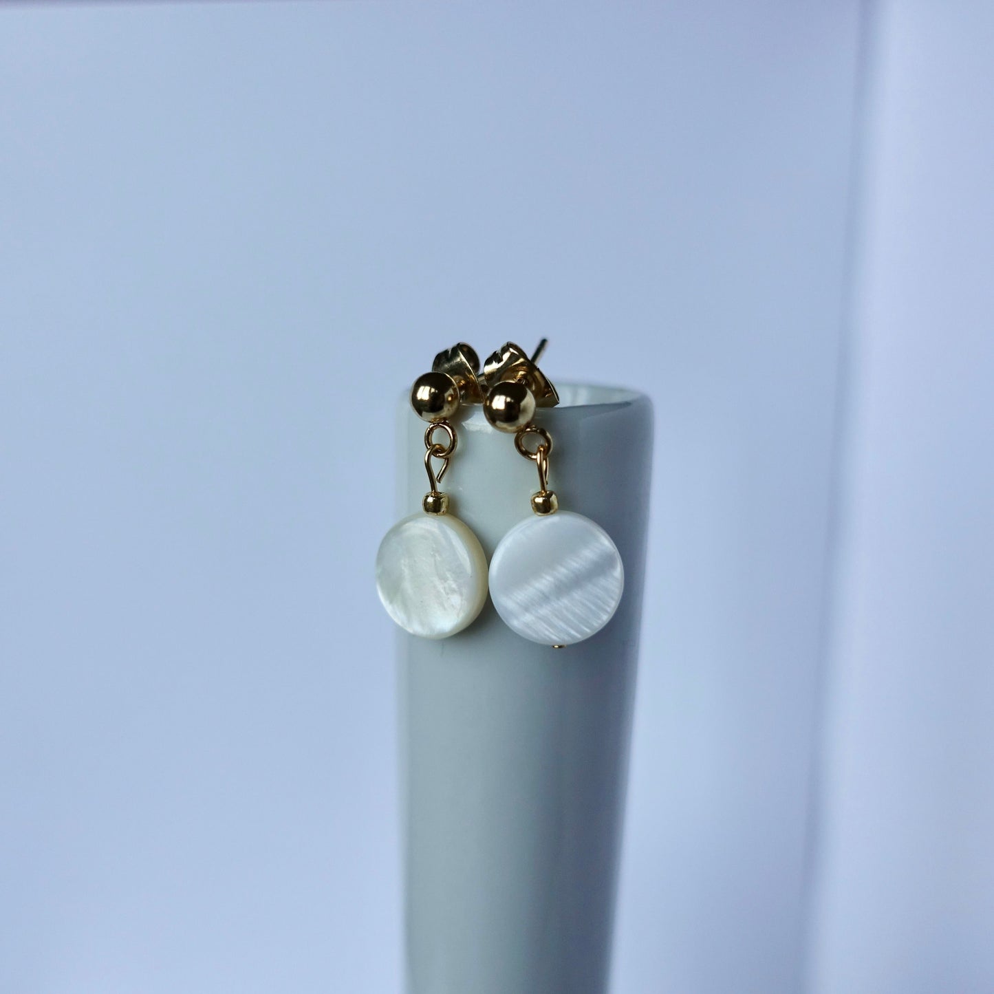 Amagansett Shell Drop Earrings