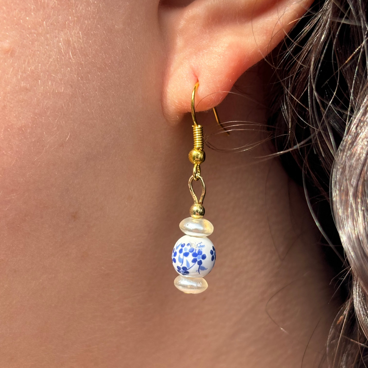 Amagansett Hydrangea Earrings