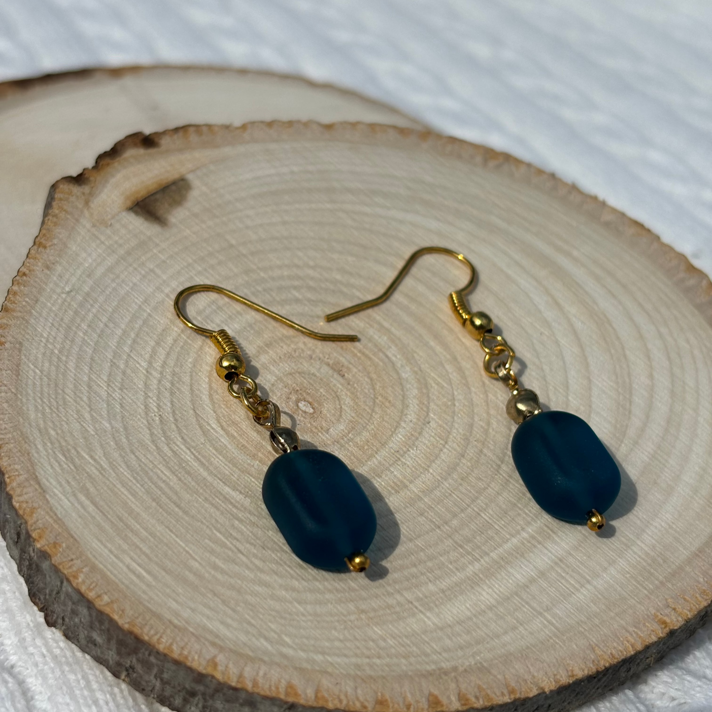 Amagansett Sea Glass Earrings