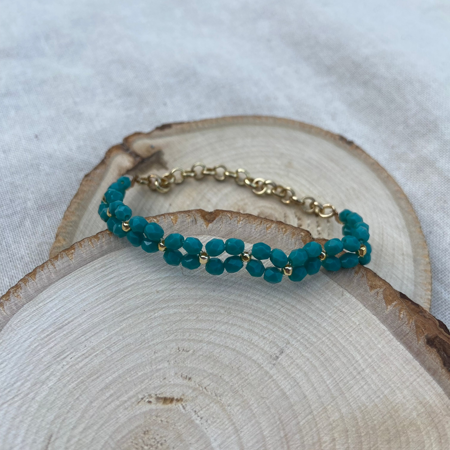 Crystal Woven Bracelet