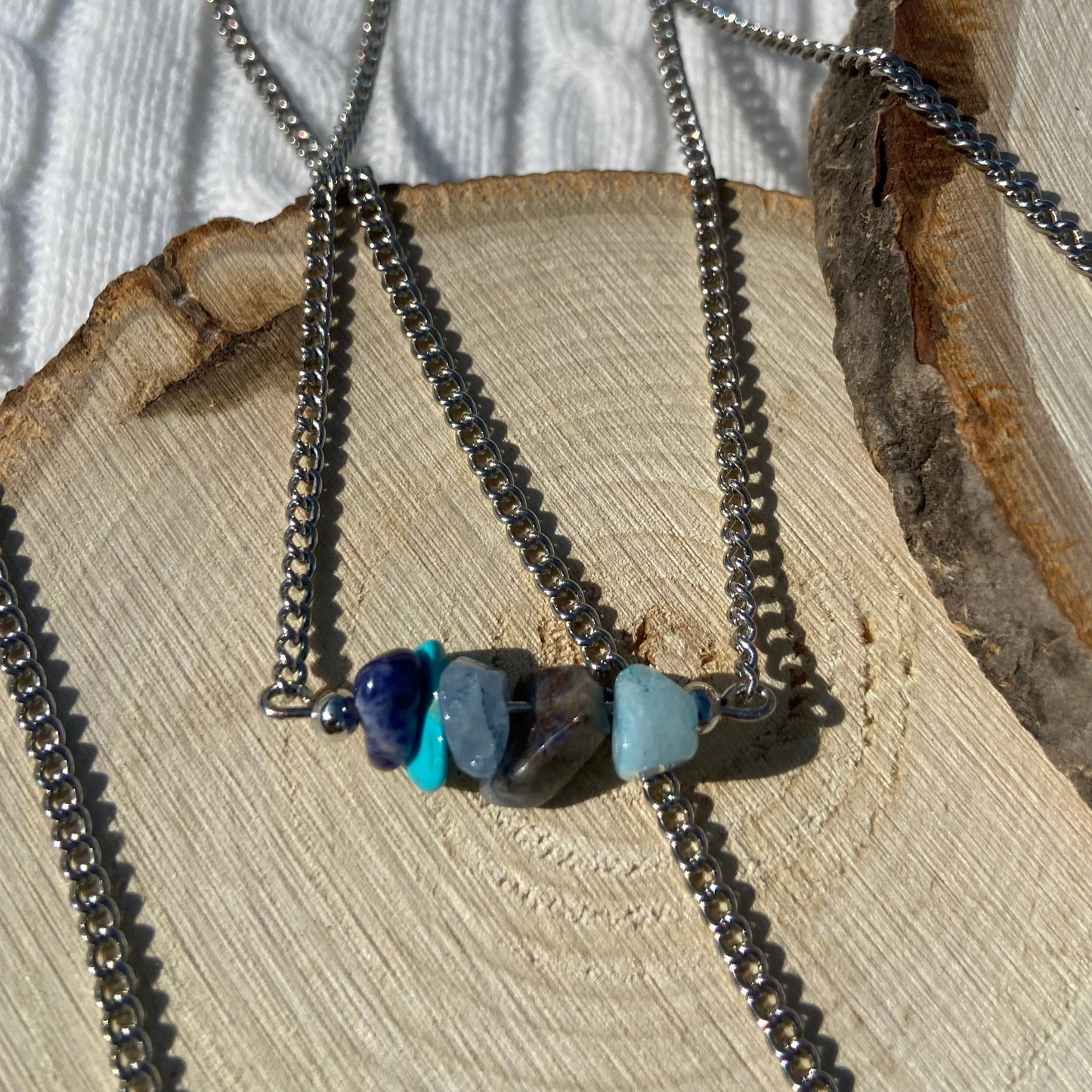Gemstone Smash Necklace