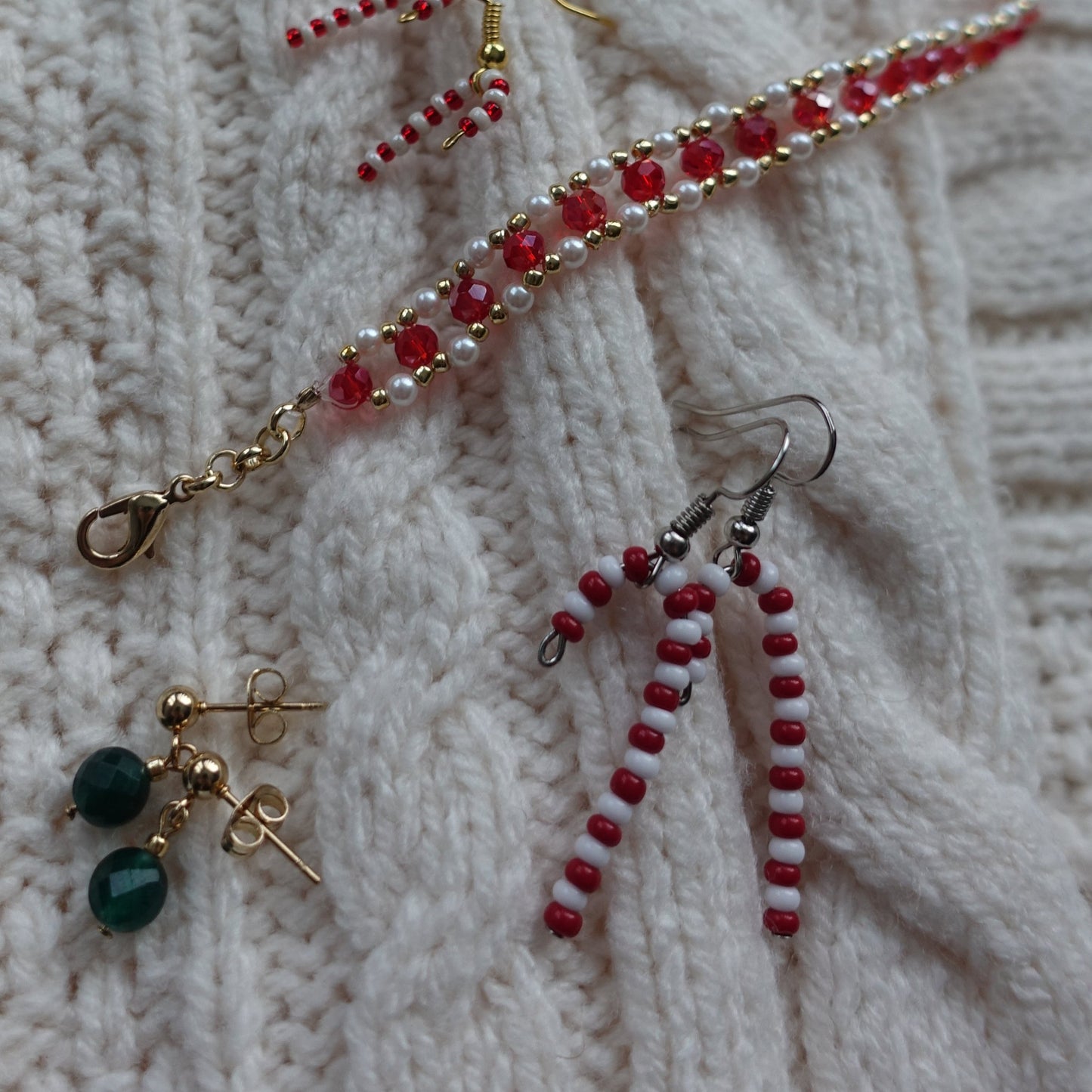 Candy Cane Earrings