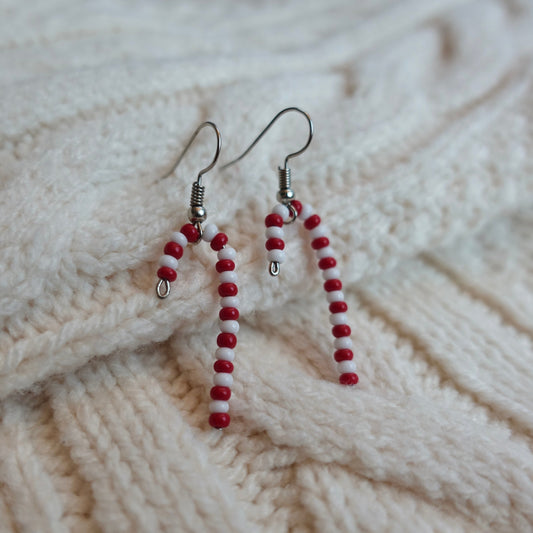 Candy Cane Earrings