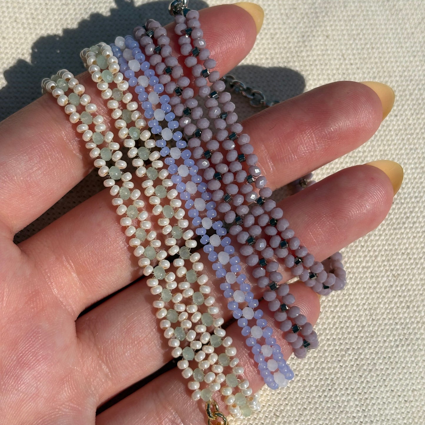 Crystal Woven Bracelet